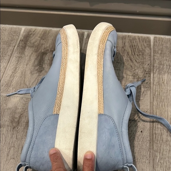 Vionic Women's Light Blue Lace Up Leather Footwear size 10 - Picture 7 of 10